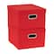 Household Essentials Storage Bins with Lids, 2ct.